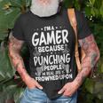 Im A Gamer Because Video Gamer Gaming Unisex T-Shirt Gifts for Old Men