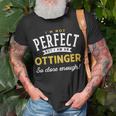 Im Not Perfect But I Am A Ottinger So Close Enough Unisex T-Shirt Gifts for Old Men