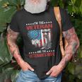 Im The Veteran And The Veterans Wife - Female Veterans Unisex T-Shirt Gifts for Old Men