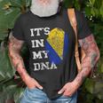 Its In My Dna Bosnia Herzegovina Genetik Bosnian Roots Unisex T-Shirt Gifts for Old Men