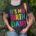 Its My Birthday For Ns Birthday Gift Unisex T-Shirt Gifts for Old Men