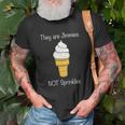 Jimmies Not Sprinkles Ice Cream Cone Unisex T-Shirt Gifts for Old Men