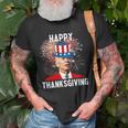 Joe Biden Thanksgiving For Funny 4Th Of July Unisex T-Shirt Gifts for Old Men