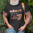 Kids 7Th Birthday7 Seven Unicorn Donut Birthday Unisex T-Shirt Gifts for Old Men