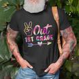 Kids Out 1St Grade Graduation Last Day Of School Tie Dye Unisex T-Shirt Gifts for Old Men
