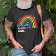 Lgbt Support Protect Trans Kid Pride Lgbt Rainbow Unisex T-Shirt Gifts for Old Men