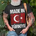 Made In Turkey Flag Turkish 8 Shirt Unisex T-Shirt Gifts for Old Men