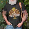 Make Thanksgiving Great Again Funny 3 Shirt Unisex T-Shirt Gifts for Old Men