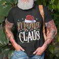 Mama Nana Claus Christmas Pajamas 505 Shirt Unisex T-Shirt Gifts for Old Men