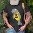 Manatee Novelty Come At Me Bro V2 Unisex T-Shirt Gifts for Old Men