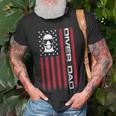 Mens 4Th Of July Us Flag Diver Dad Gift For Fathers Day Unisex T-Shirt Gifts for Old Men