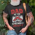 Mens Dad Of Birthday Princess Roller Skating Derby Roller Skate Unisex T-Shirt Gifts for Old Men