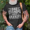 Mens Fathers Day From Grandkids Dad Grandpa Great Grandpa Unisex T-Shirt Gifts for Old Men