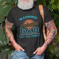 Mens Fathers Day Funny Sport Basketball Dad Unisex T-Shirt Gifts for Old Men