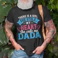 Mens Funny Fathers Day Shirt A Girl She Calls Me Dada Grandpa 7 Shirt Unisex T-Shirt Gifts for Old Men