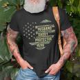 Mens Mens Husband Daddy Protector Heart Camoflage Fathers Day Unisex T-Shirt Gifts for Old Men
