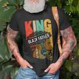 Mens Strong Black King Juneteeth African American Father Day 29 Shirt Unisex T-Shirt Gifts for Old Men