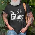 Mens The Father First Time Fathers Day New Dad Gift Unisex T-Shirt Gifts for Old Men