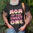 Mom Of The Sweet One Donut Birthday Matching Family Apparel Unisex T-Shirt Gifts for Old Men