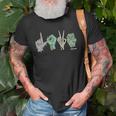 Monster Love Sign Language Spooky Unisex T-Shirt Gifts for Old Men
