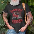 Monster Trucks Are My Jam Unisex T-Shirt Gifts for Old Men