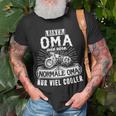 Motorcycle Grandma Motorcyclist Biker 500 Shirt Unisex T-Shirt Gifts for Old Men