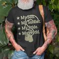 My Son Is A Soldier Hero Proud 707 Shirt Unisex T-Shirt Gifts for Old Men