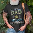 My Son Wears Combat Bootsproud 689 Shirt Unisex T-Shirt Gifts for Old Men