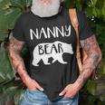 Nanny Grandma Nanny Bear T-Shirt Gifts for Old Men