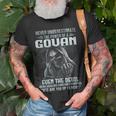 Never Underestimate The Power Of An Govan Even The Devil V5 Unisex T-Shirt Gifts for Old Men