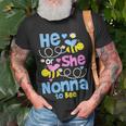 Nonna Grandma He Or She Nonna To Bee T-Shirt Gifts for Old Men
