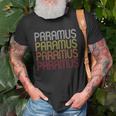Paramus Nj Vintage Style New Jersey Unisex T-Shirt Gifts for Old Men