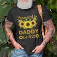 Promoted To Daddy Est 2022 Sunflower Unisex T-Shirt Gifts for Old Men