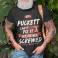 Fix Name Gifts, Were All Screwed Shirts, Mr Fix It All Shirts, Puckett Name Shirts, Fix Name Shirts