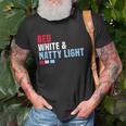 Red White And Natty-Light 4Th Of July Unisex T-Shirt Gifts for Old Men