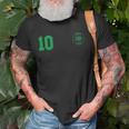 Retro Nigeria Football Jersey Nigerian Soccer Away Unisex T-Shirt Gifts for Old Men
