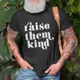 Retro Vintage Raise Them Kind Cute Cool Graphic Unisex T-Shirt Gifts for Old Men