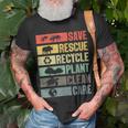 Save Rescue Recycled Plant Clean Care V2 Unisex T-Shirt Gifts for Old Men