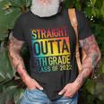 Straight Outta 5Th Grade Class Of 2022 Graduation Rainbow Unisex T-Shirt Gifts for Old Men