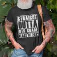 Straight Outta 8Th Grade School Class 2022 Graduation Gifts Unisex T-Shirt Gifts for Old Men