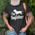 The Dogfather - Funny Dog Gift Funny Glen Of Imaal Terrier Unisex T-Shirt Gifts for Old Men