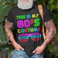 This Is My 80S Costume Retro Halloween Disco Costume Unisex T-Shirt Gifts for Old Men