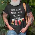 This Is My Christmas Pajama 876 Shirt Unisex T-Shirt Gifts for Old Men