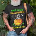 This Is My Halloween Costume Pajama English Bulldog Lover Unisex T-Shirt Gifts for Old Men