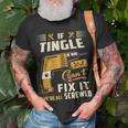 Tingle Blood Runs Through My Veins Name V2 Unisex T-Shirt Gifts for Old Men