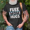 Transgender Mom Free Hug - Trans Mom Pride Hug Outfit Gift Unisex T-Shirt Gifts for Old Men