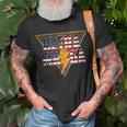 Ultra Maga Distressed Lightning Leopard Proud Ultramaga Gift Unisex T-Shirt Gifts for Old Men