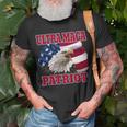 Ultra Maga Patriot American Eagle Us Flag Unisex T-Shirt Gifts for Old Men