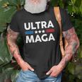 Ultra Maga Patriotic Trump Republicans Conservatives Apparel Unisex T-Shirt Gifts for Old Men