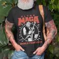 Ultra Maga Trump 2024 Tshirt Heavy Metal World Tour Unisex T-Shirt Gifts for Old Men